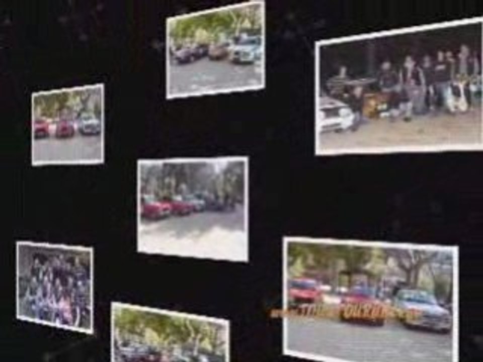 Résumé en images du rallye historique de l'Ardèche 2008