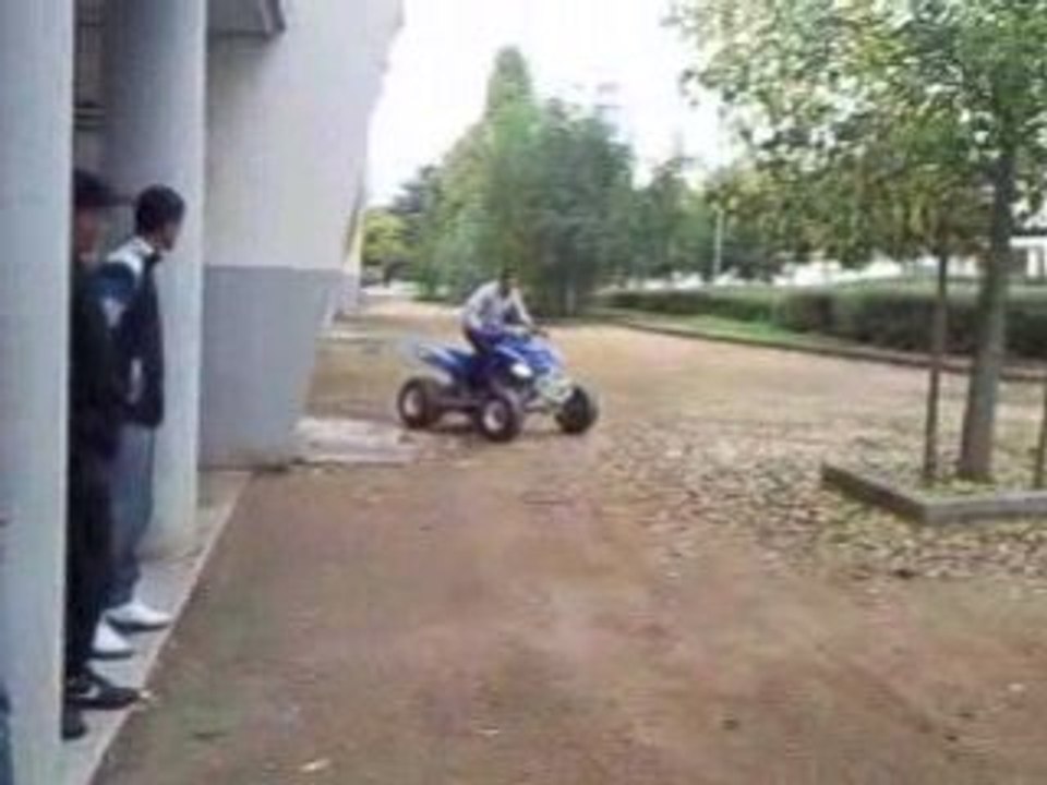 Raptor énervé dans la cité