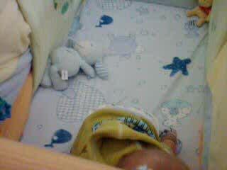 Killian fais son cirque dans le lit