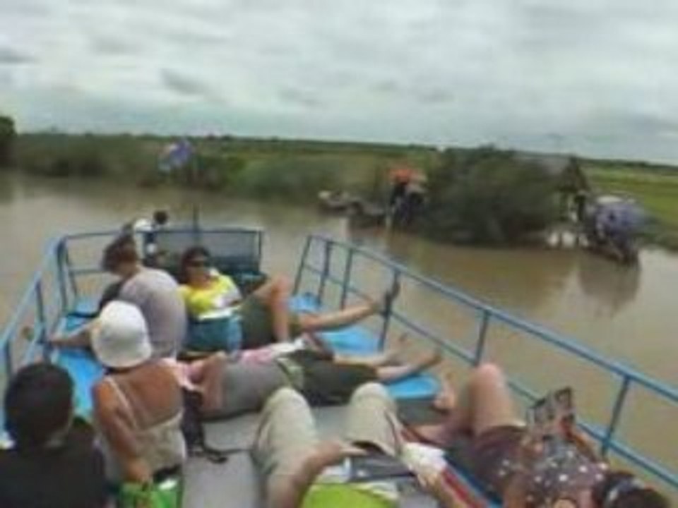 Cambodge-Sangker river