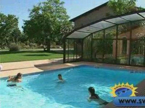 Abri piscine SWIM PROTEC - Abri haut adossé