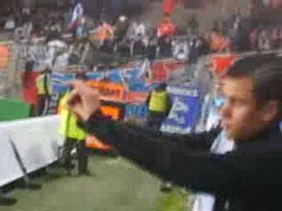 Fin de l'échauffement