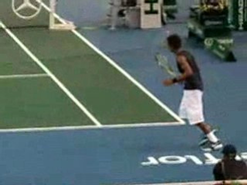 Gael Monfils - BNP Paribas Masters - Balle de match