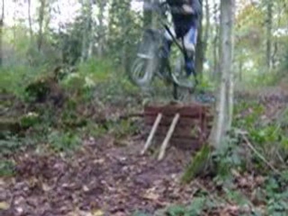 saut en vtt