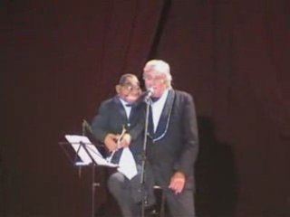 Georges FRANK ventriloque et STEVE le jazzman au cirque
