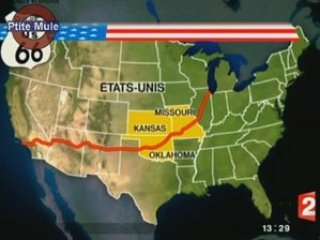 Sur la route 66 : Missouri, Kansas, Oklahoma
