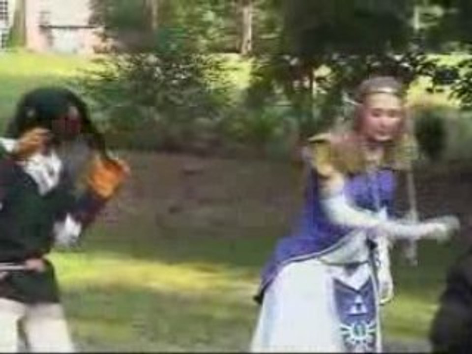 Zelda Caramelldansen en vrai