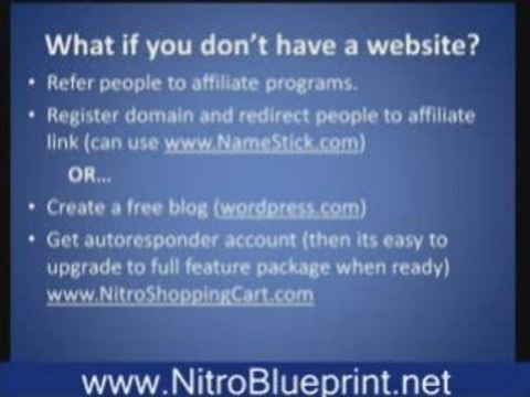 Get traffic, build a list & make sales - Part3
