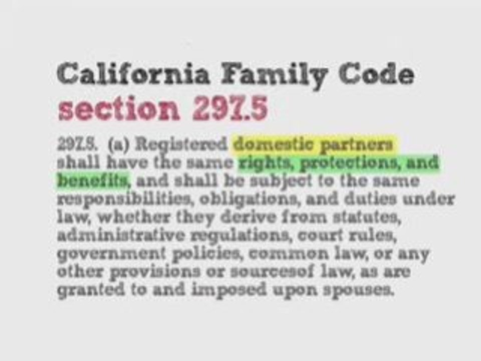 What is California Proposition 8?