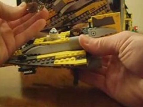 Star Wars Legos Anakin Jedi Starfighter Set #7669 Toy Review