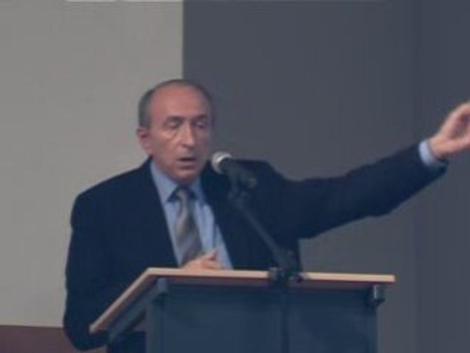 Discours de Gérard Collomb à  Lyon le 28 Octobre