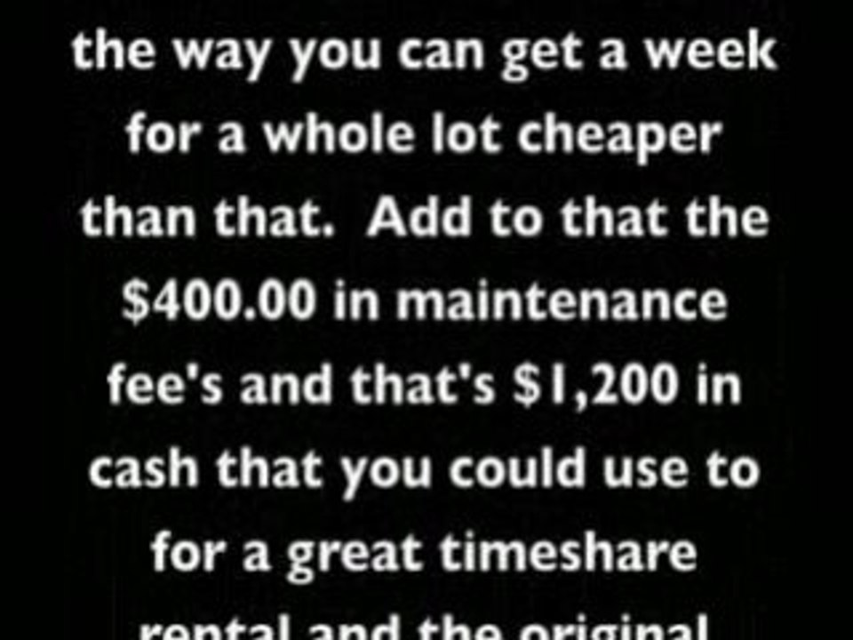 {Timeshare scams} Don't Be Scammed by Timeshare Sales People