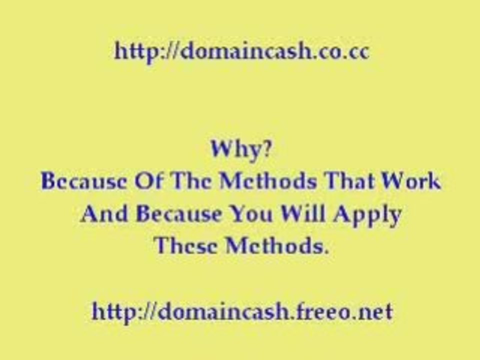 Buying And Selling Internet Domains = Domain Flipping