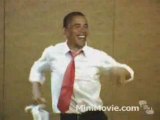 le président obama et mc cain sur la dance floor!