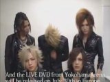 The GazettE - Message pour fan français