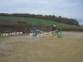 Séance obstacle avec Sandrine et Miss 4