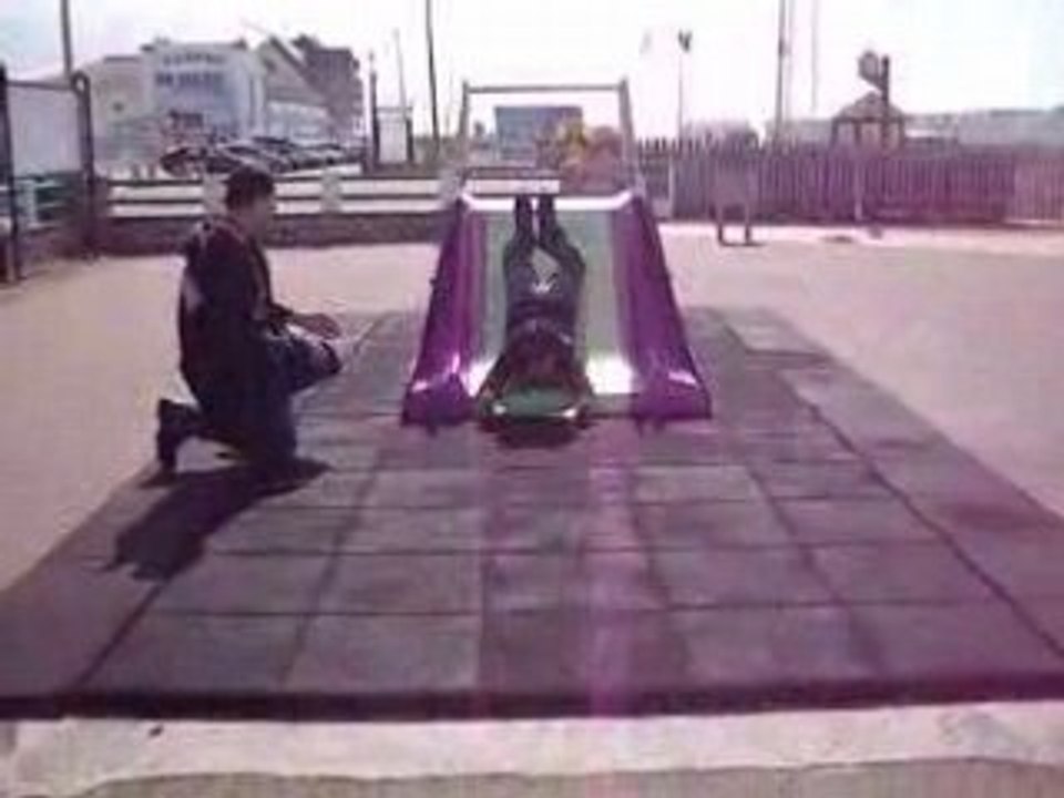 Saut de toboggan