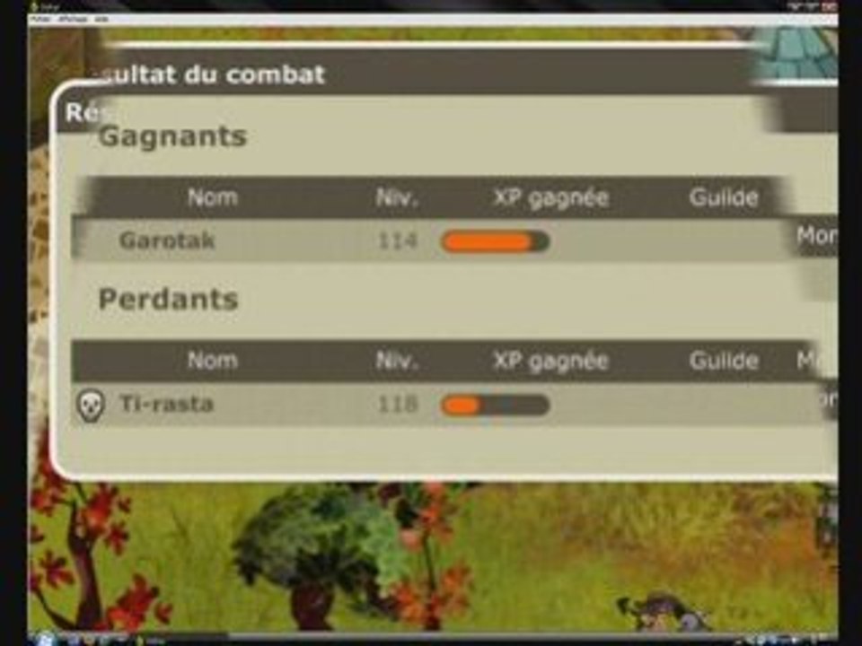 dofus mon iop et sram