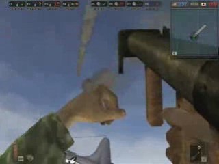 Bug avion sur coral sea (Mustang)