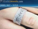 White Gold Diamond Wedding Band 2.00 ct. tw. WW-254