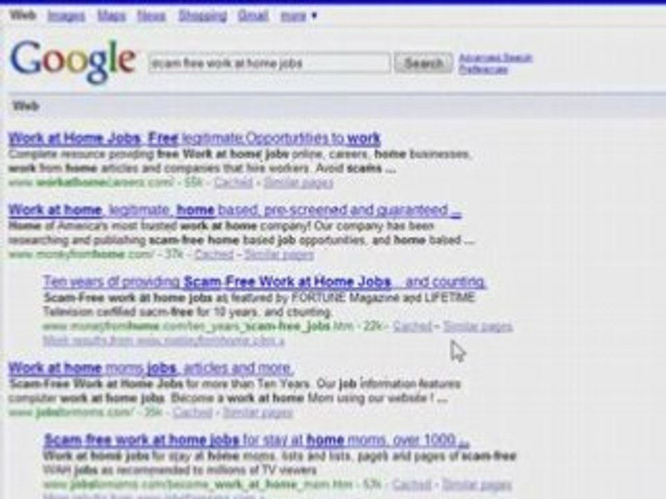 'Scam Free Work At Home Jobs'*Work At Home Moms**