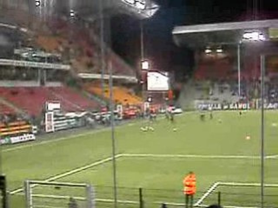 ASSE 3-0 ROSENBORG => ENTREE DES JOUEURS