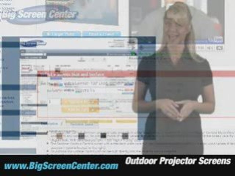Outdoor Projector Screens