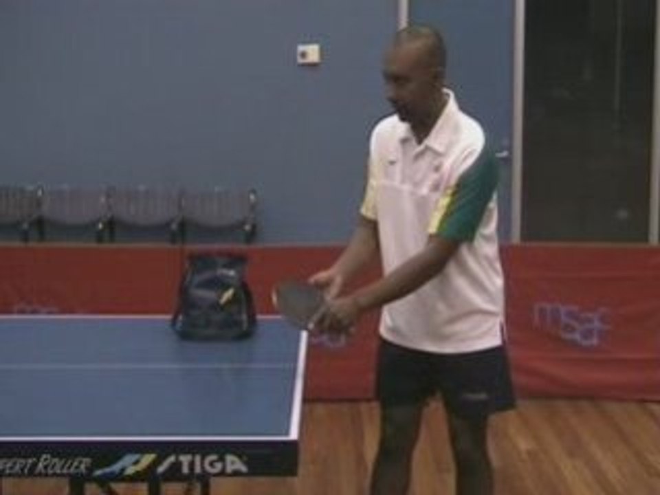 Learning How To Serve in Table Tennis