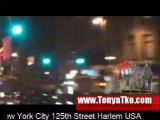 Harlem For Obama! TonyaTko Parties on 125th  Wins Presidency