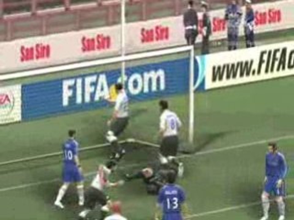 Fifa 2008 Zekirdek Ligi Inter Chelsea Maçı Gol: Ballack