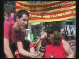 Marcos en la 21a Festa per la Llengua en Benicàssim