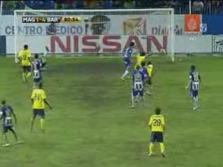 MALAGA - FC BARCELONE 1-4 BUT DE WELIGTON CSC