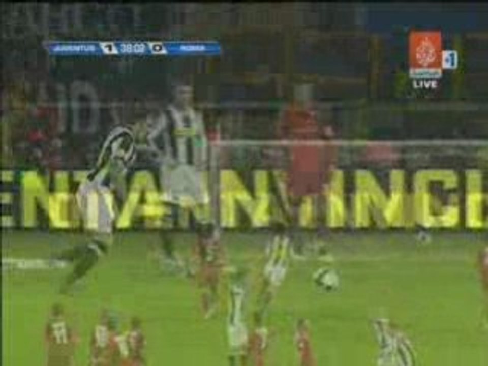 JUVENTUS TURIN - AS ROME 1-0 BUT DE DEL PIERO