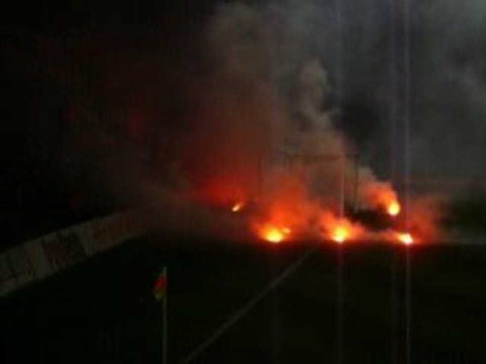 Fumis sur le goal nîmois (mhsc-no)