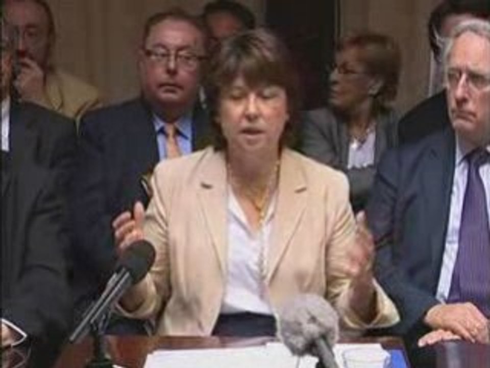 Présentation de la Contribution pour Reims (Martine Aubry)