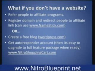 Get traffic, build a list & make sales - Part3