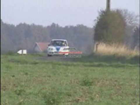rallye Porte Normande 2008- ES1: caméra embarquée 309 grA