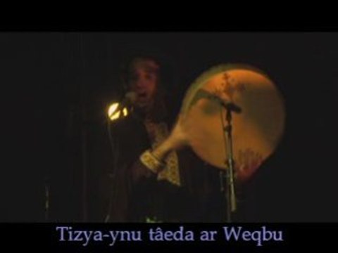 Azal Belkadi chante avec Jean Philippe Rykiel