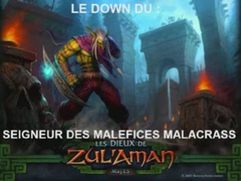 Down du Seigneur des maléfices Malacrass par les Wow Error