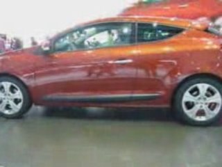 Coupé Mégane III au Mondial de Paris