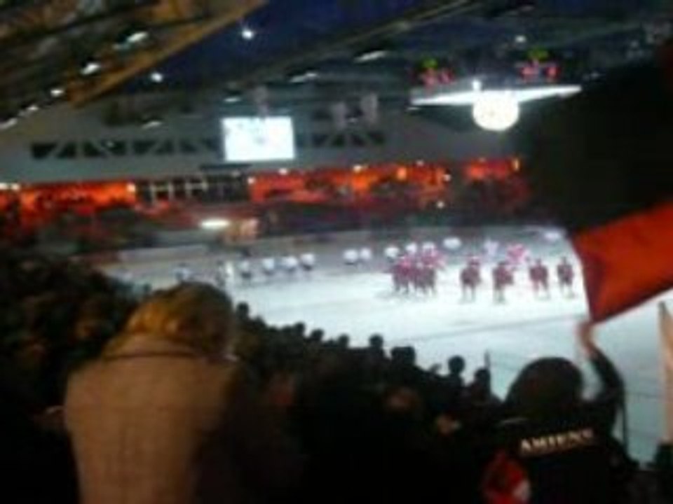 Amiens vs Dijon entrée joueurs