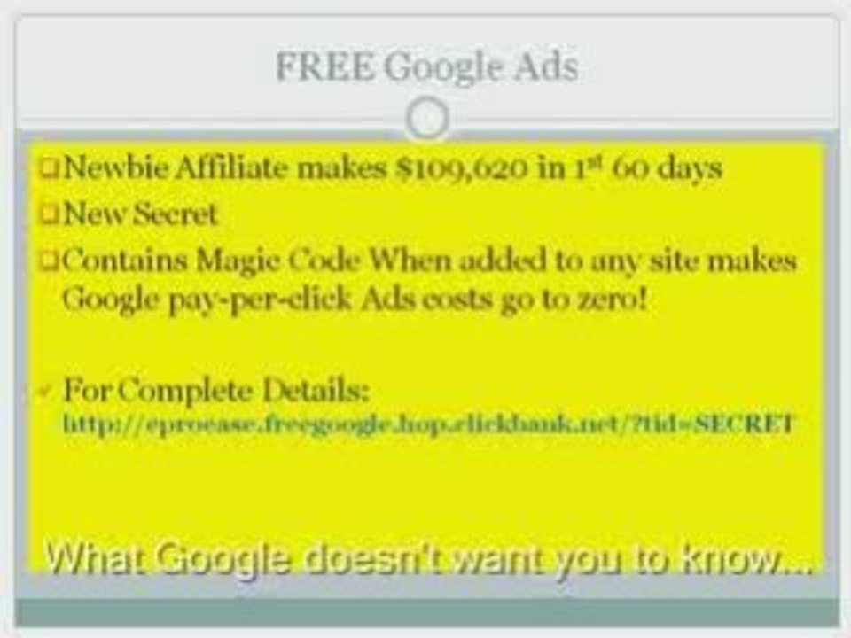 Affiliate Marketing with Pay Per Click
