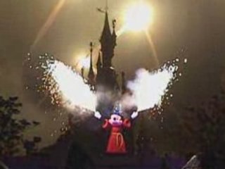 Mickey presents: the magic of Halloween in the sky