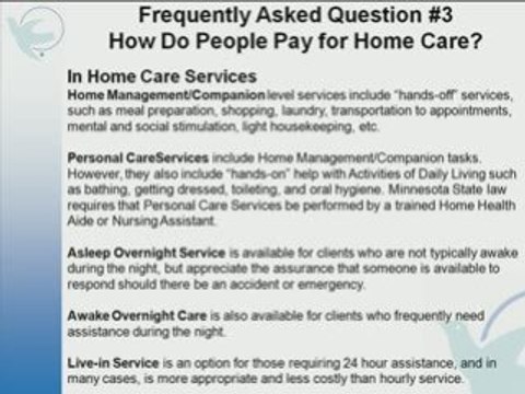 FAQ 3 Home Care St. Louis Park MN Visiting Angels