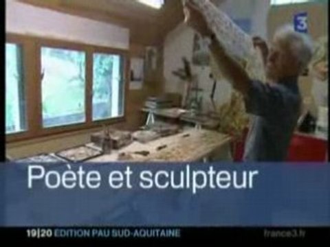 René Vidal poète et sculpteur