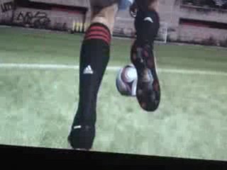 fifa 09 fake rabona+talonnade