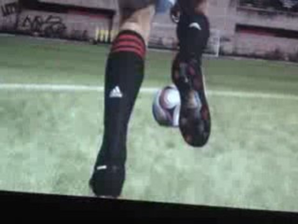 fifa 09 fake rabona+talonnade