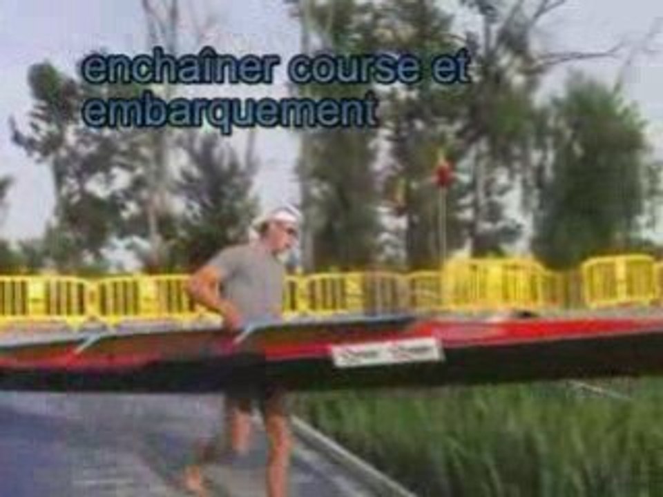 S'entraîner à la course de portage