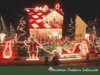 Outside Christmas Decorations and Light Displays
