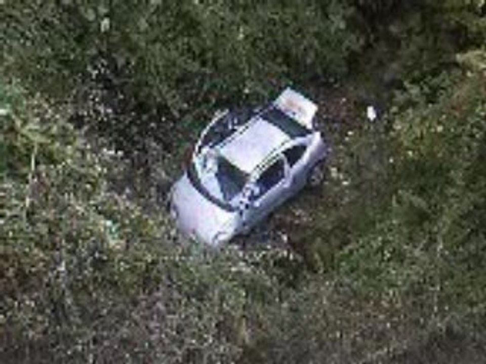 megane qui saute les ponts accident